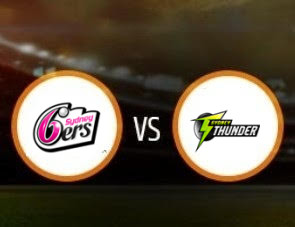 Sydney Sixers vs Sydney Thunder BBL T20 Match Prediction