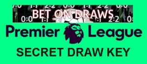 Read more about the article EPL Secret Draw Key Which Predicts Full Time Draws Correctly